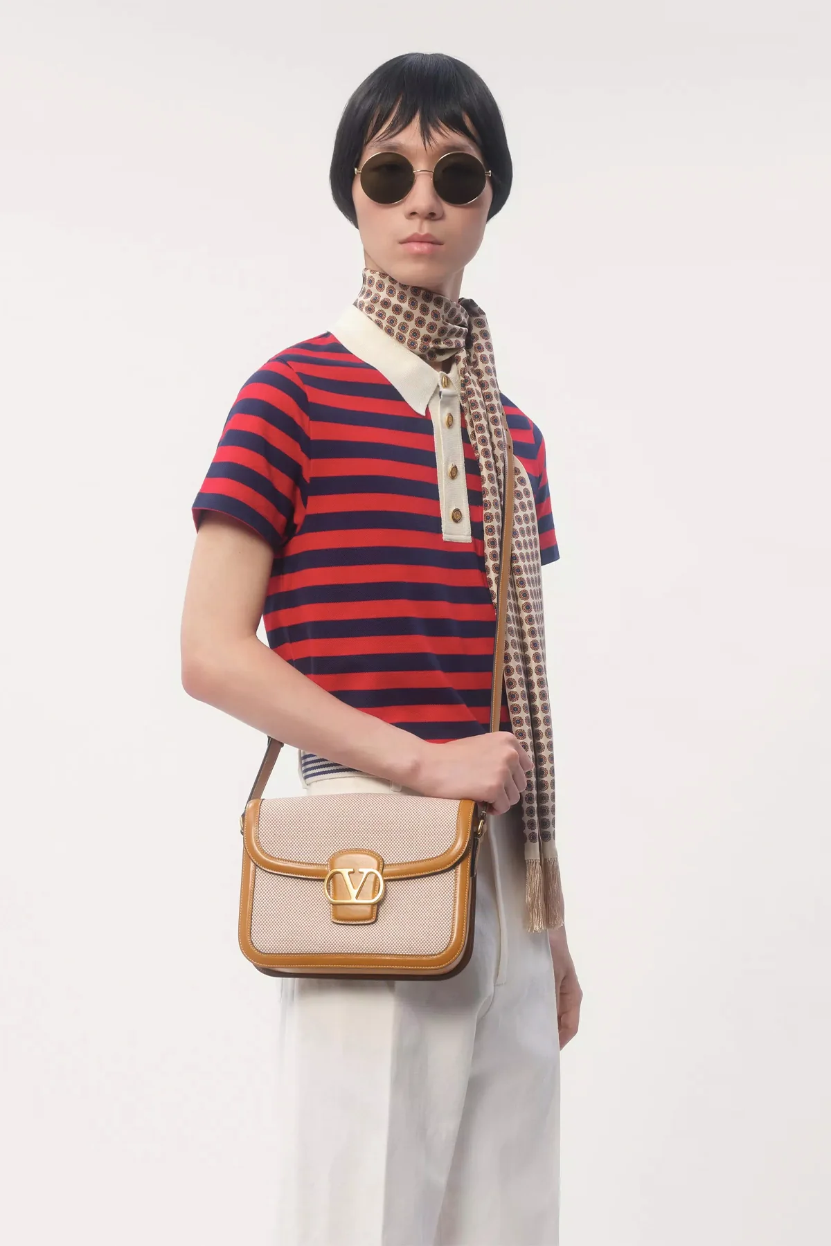 VALENTINO GARAVANI | VALENTINO GARAVANI 9TO5 CANVAS SHOULDER BAG - Image 7