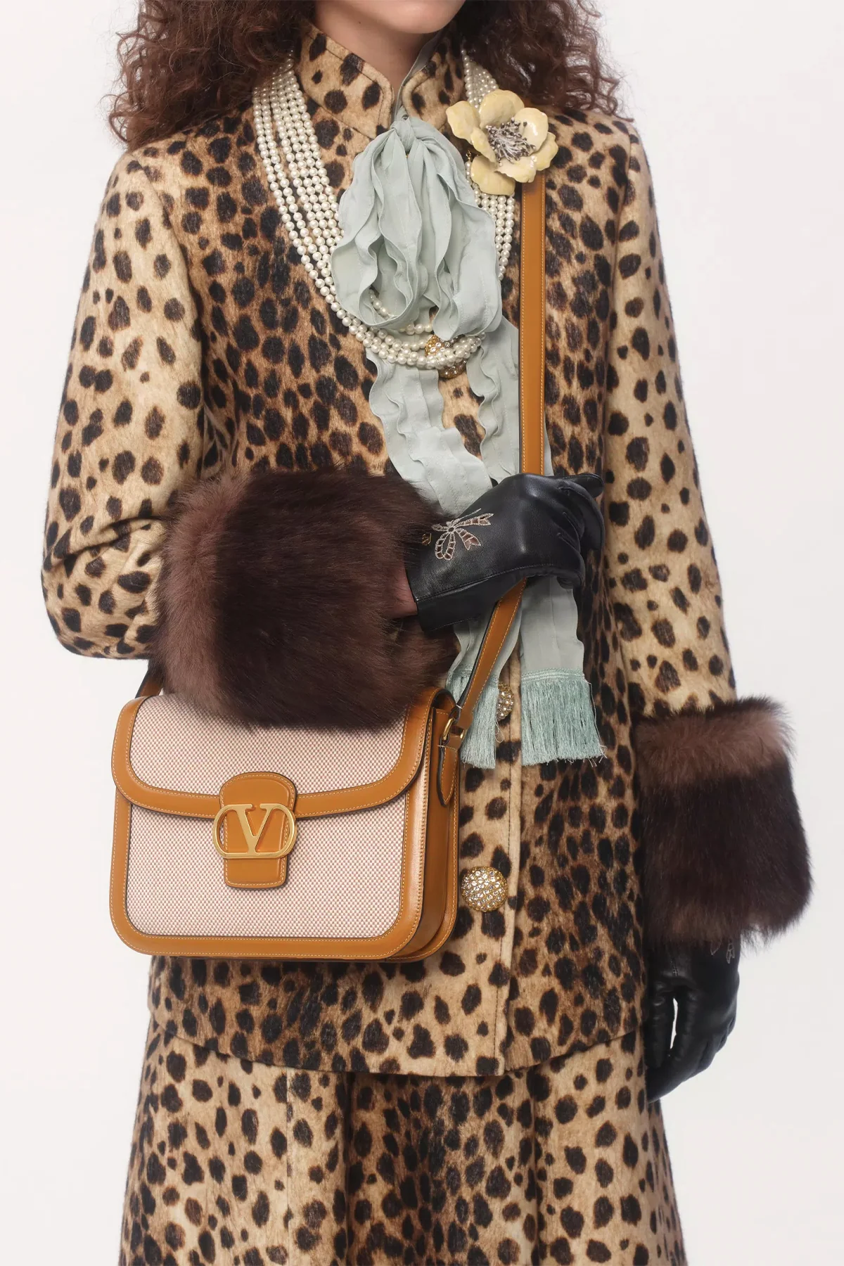 VALENTINO GARAVANI | VALENTINO GARAVANI 9TO5 CANVAS SHOULDER BAG - Image 7