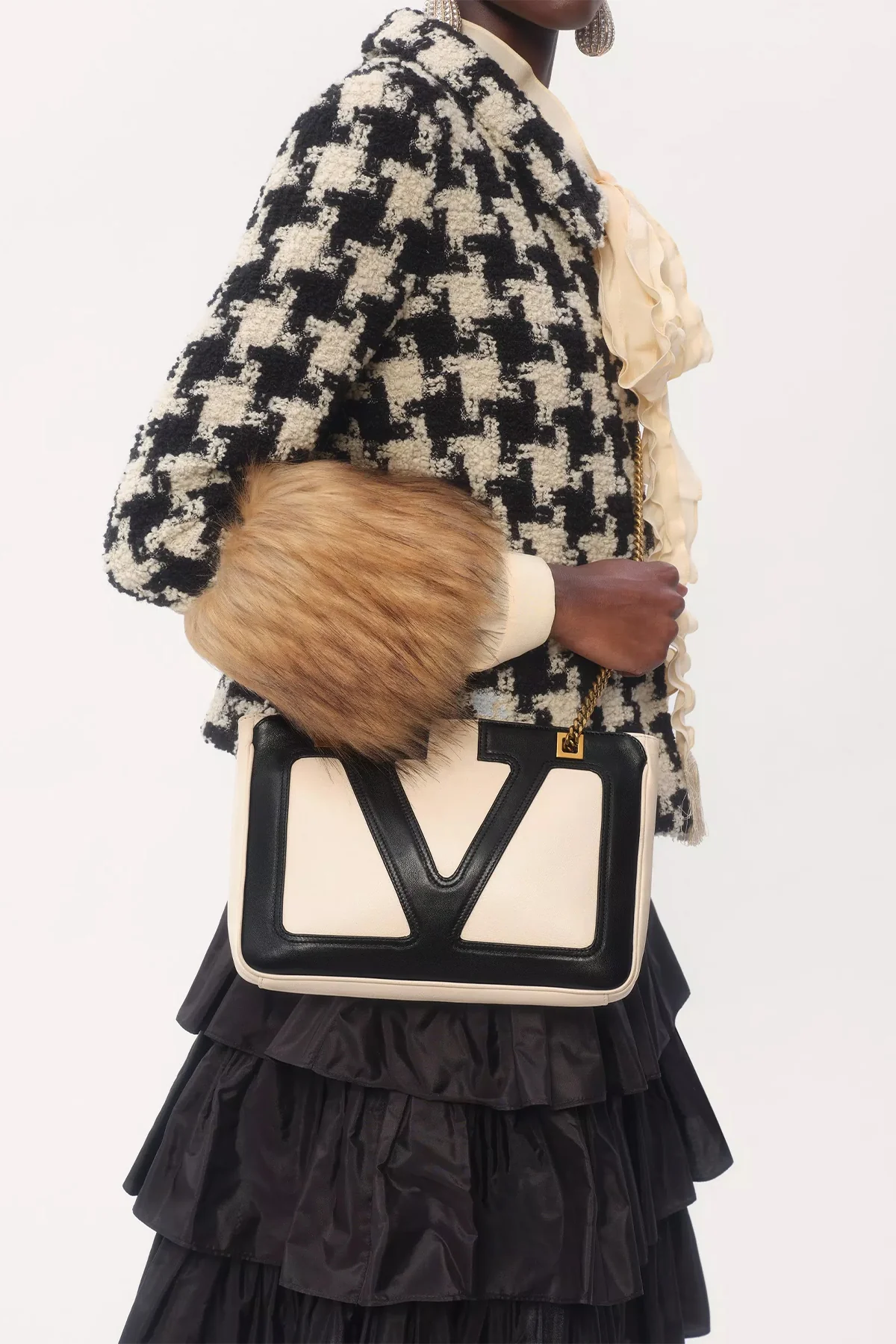 VALENTINO GARAVANI | VIVA SUPERSTAR SMALL NAPPA LEATHER SHOPPING BAG - Image 6