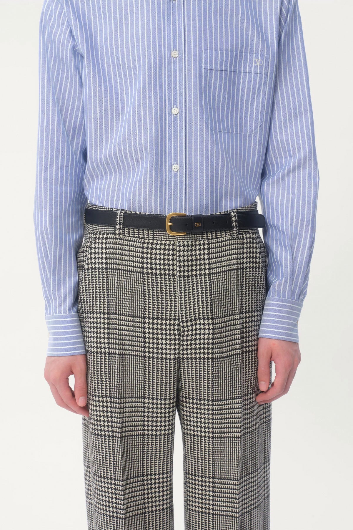 VALENTINO GARAVANI | VLOGO SIGNATURE BELT IN SHINY CALFSKIN 25 MM - Image 2