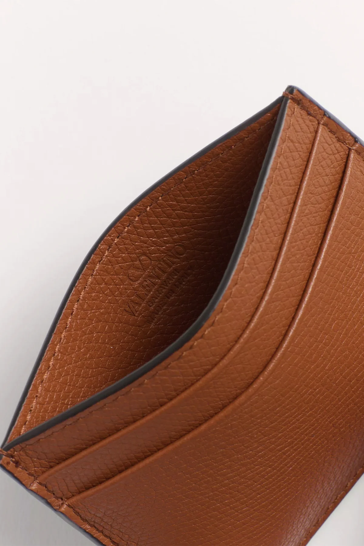 VALENTINO GARAVANI | VLOGO SIGNATURE GRAINY CALFSKIN CARD HOLDER - Image 10