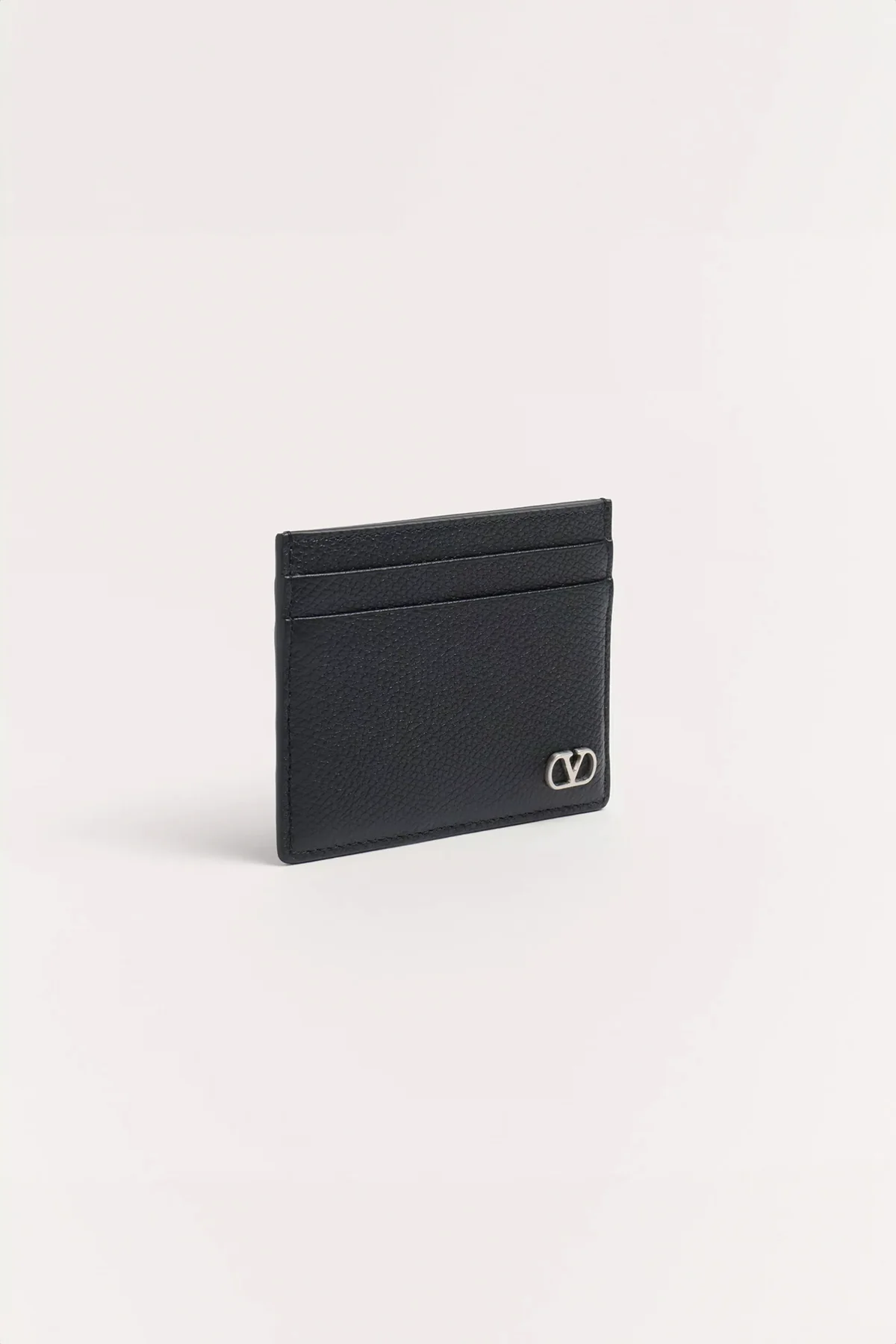 VALENTINO GARAVANI | VLOGO SIGNATURE GRAINY CALFSKIN CARD HOLDER - Image 4