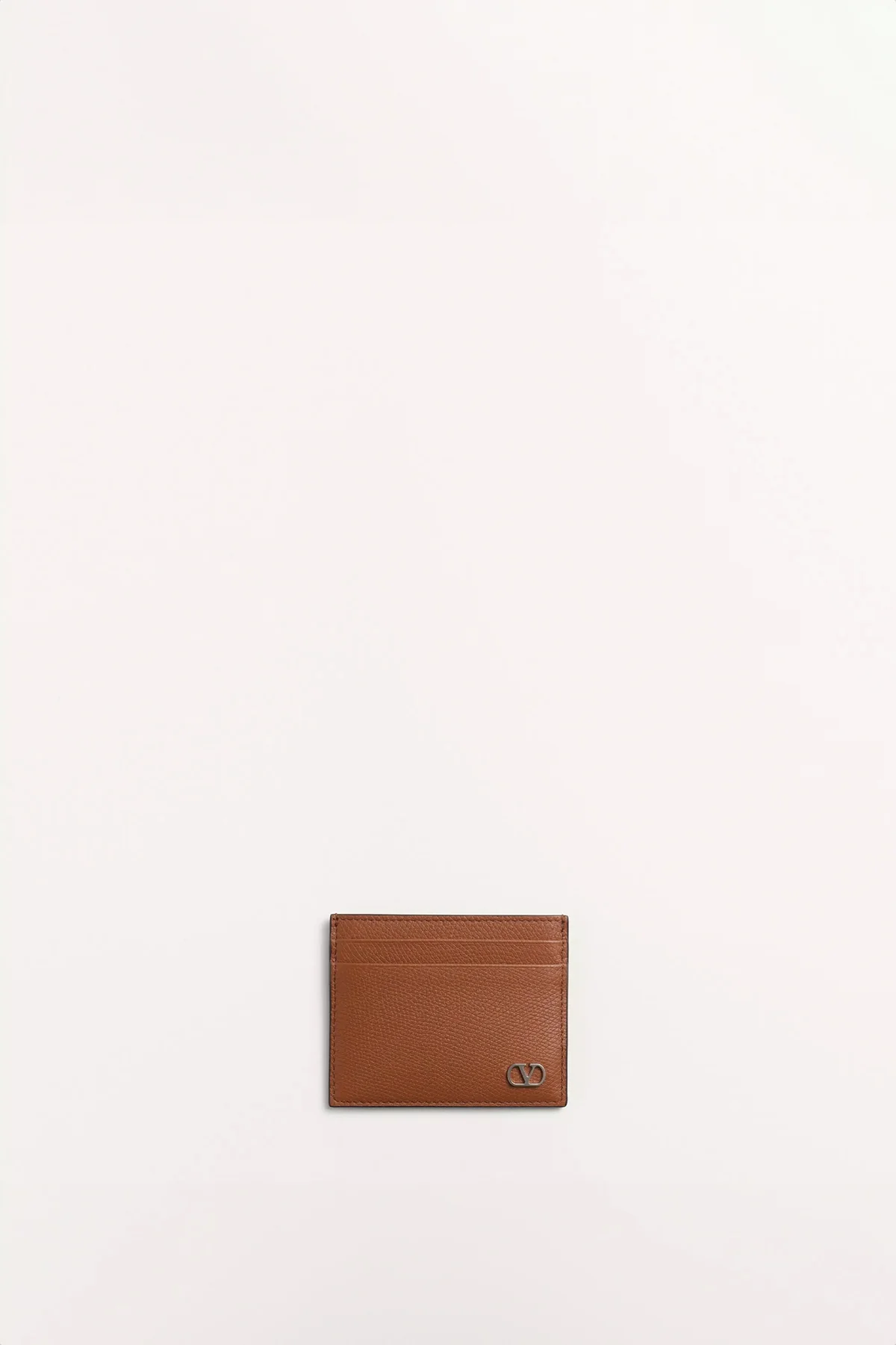 VALENTINO GARAVANI | VLOGO SIGNATURE GRAINY CALFSKIN CARD HOLDER - Image 6