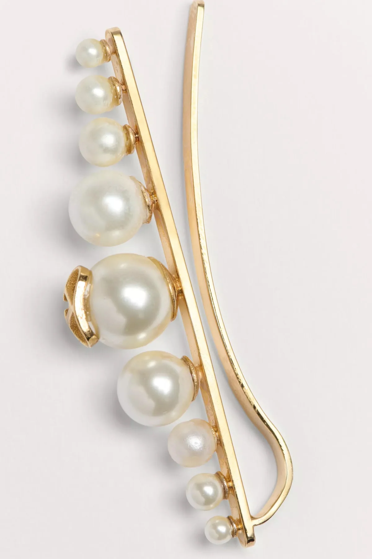 VALENTINO GARAVANI | VLOGO SIGNATURE PEARL TIE CLIP - Image 3
