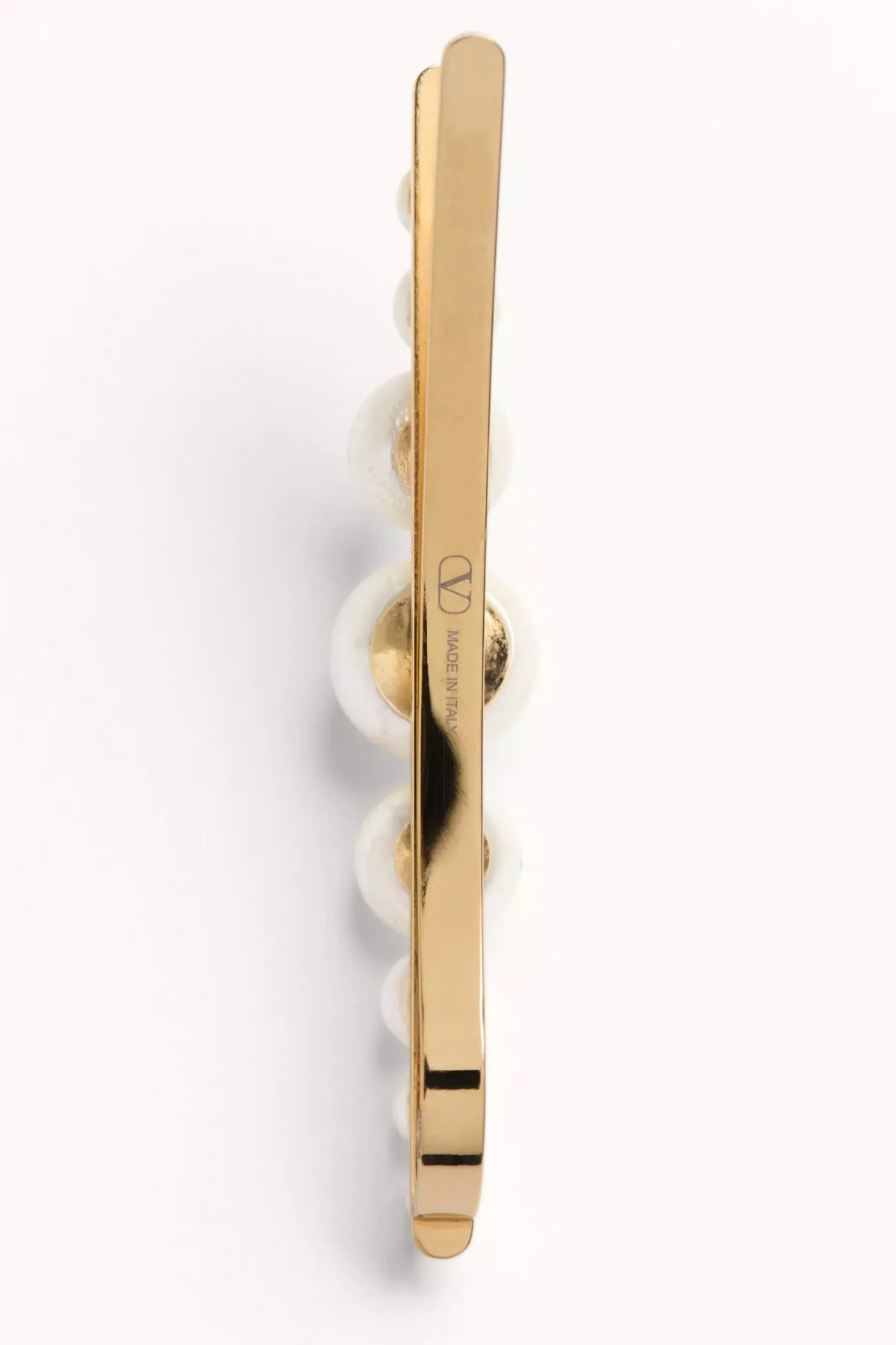 VALENTINO GARAVANI | VLOGO SIGNATURE PEARL TIE CLIP - Image 4