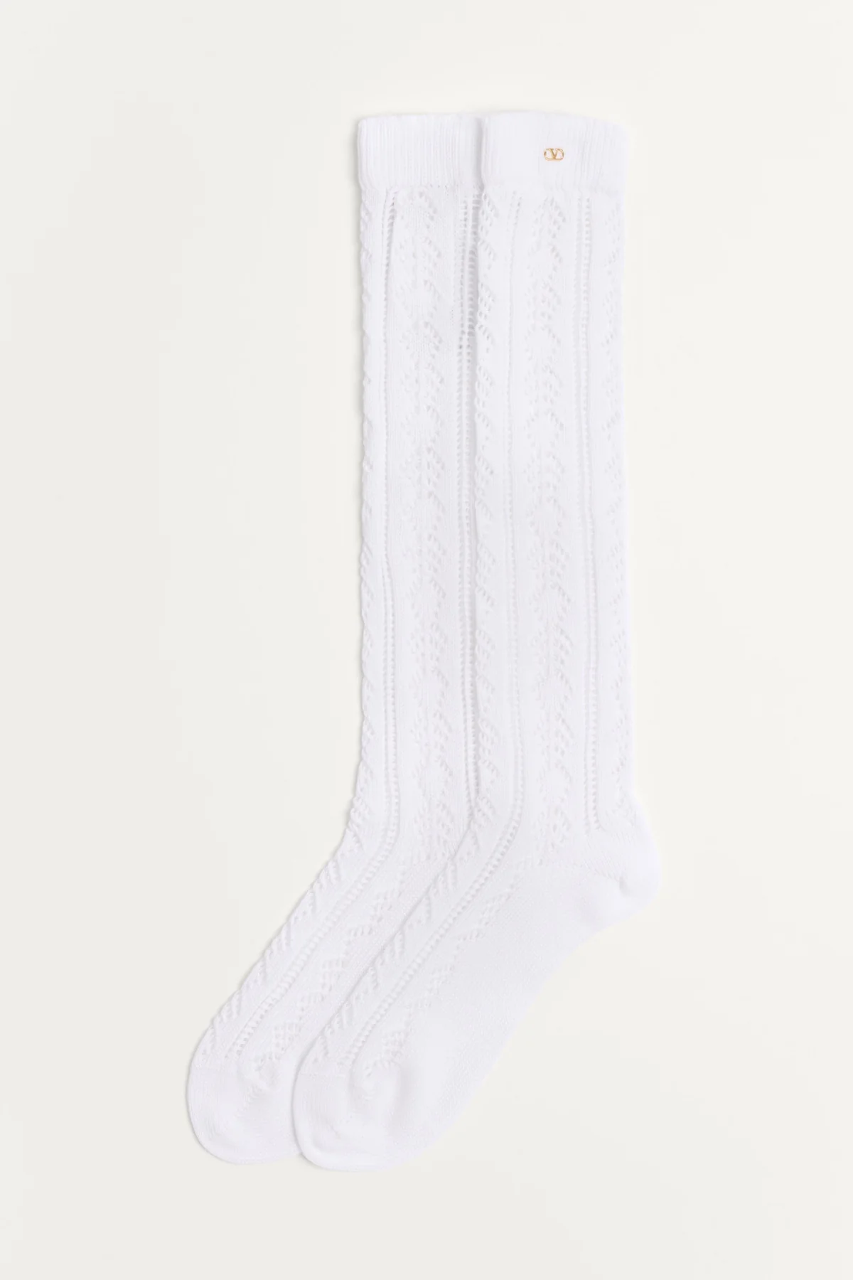 VALENTINO | PERFORATED COTTON SOCKS