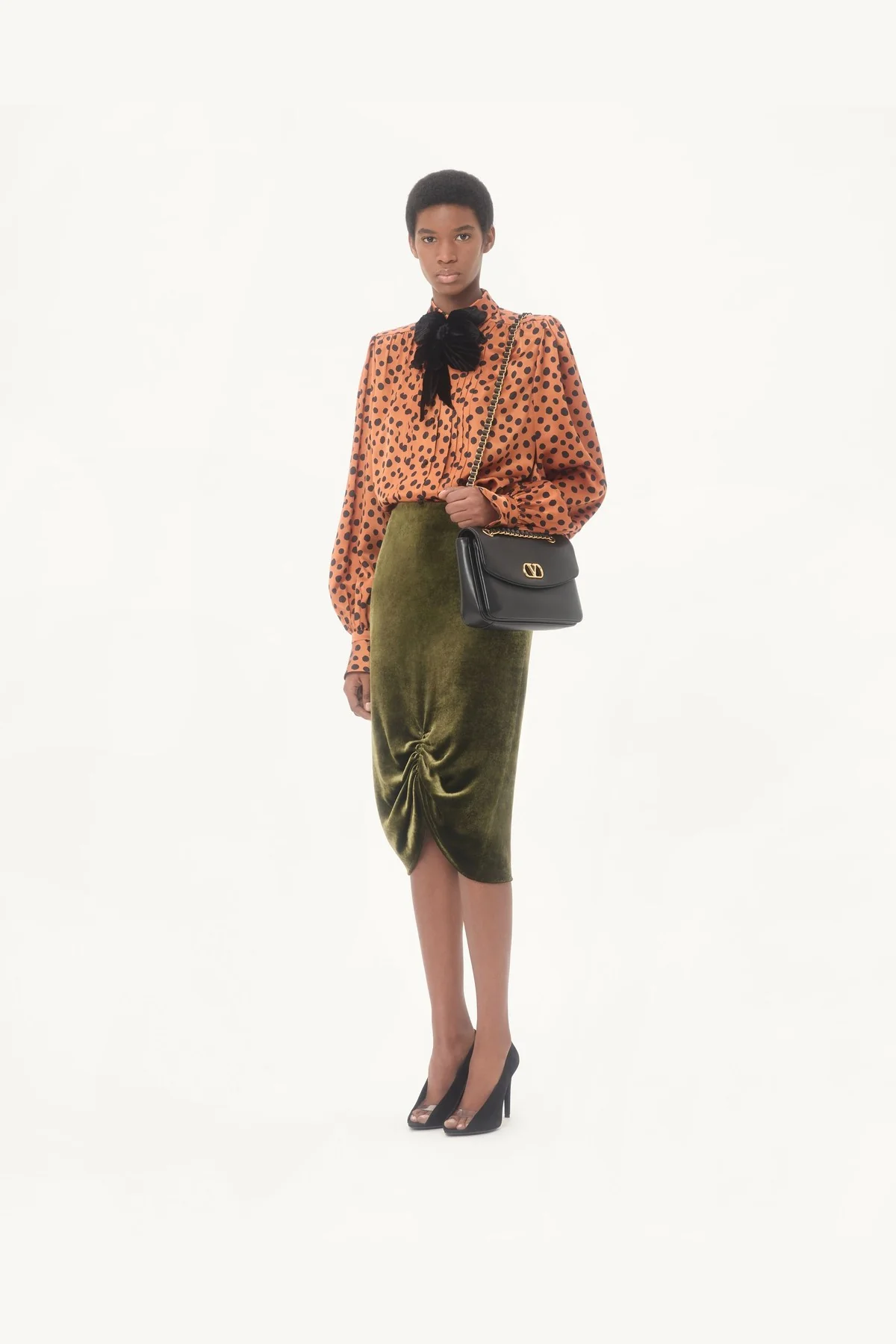VALENTINO | VELVET SKIRT - Image 6