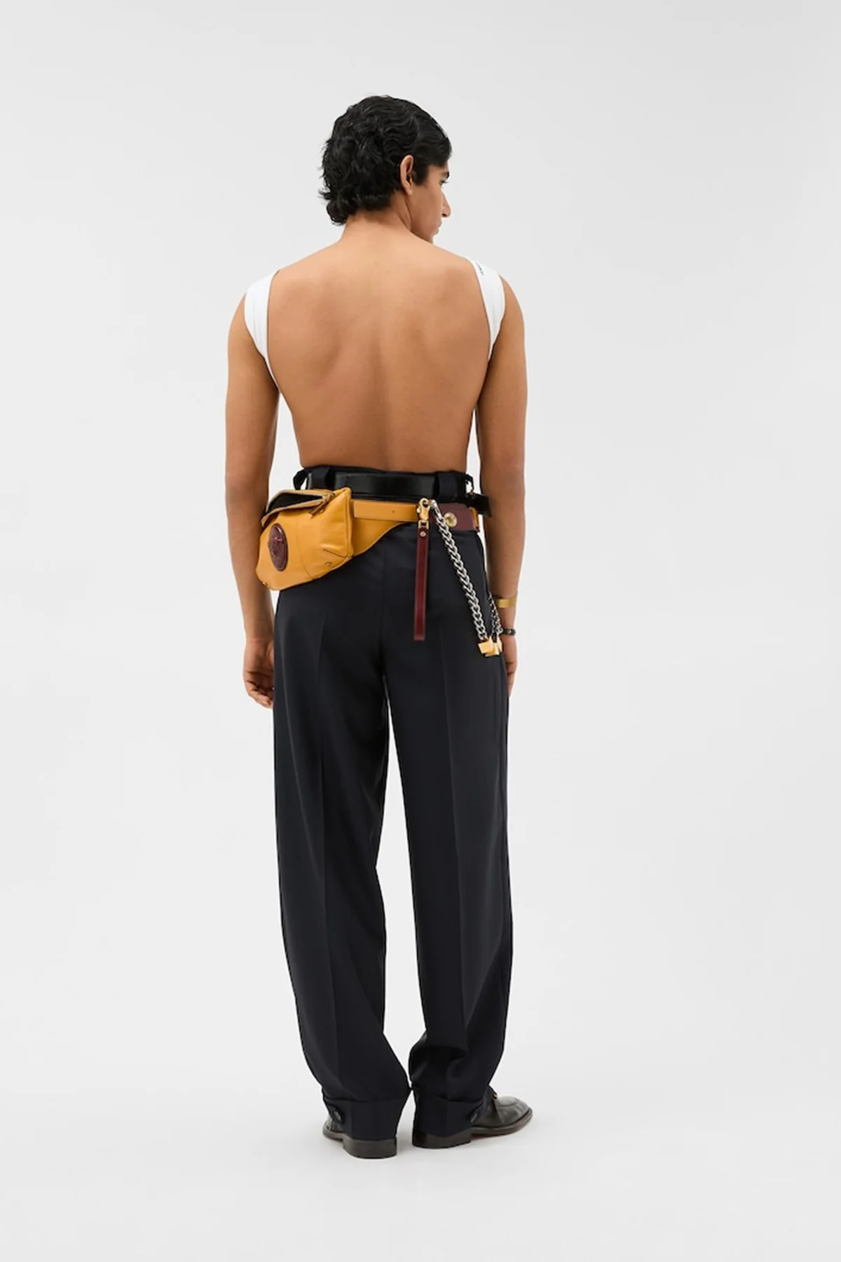 VERSACE | PINSTRIPE TROUSERS - Image 3