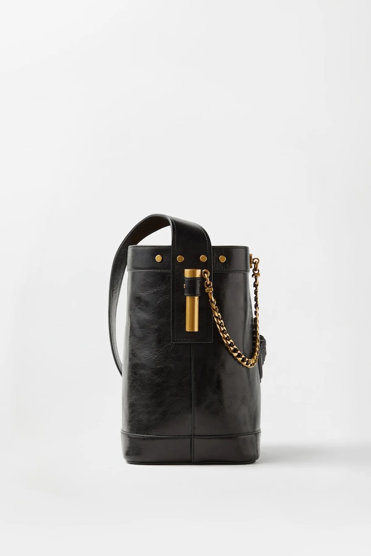 VERSACE | PIVOT SMALL BUCKET BAG - Image 3