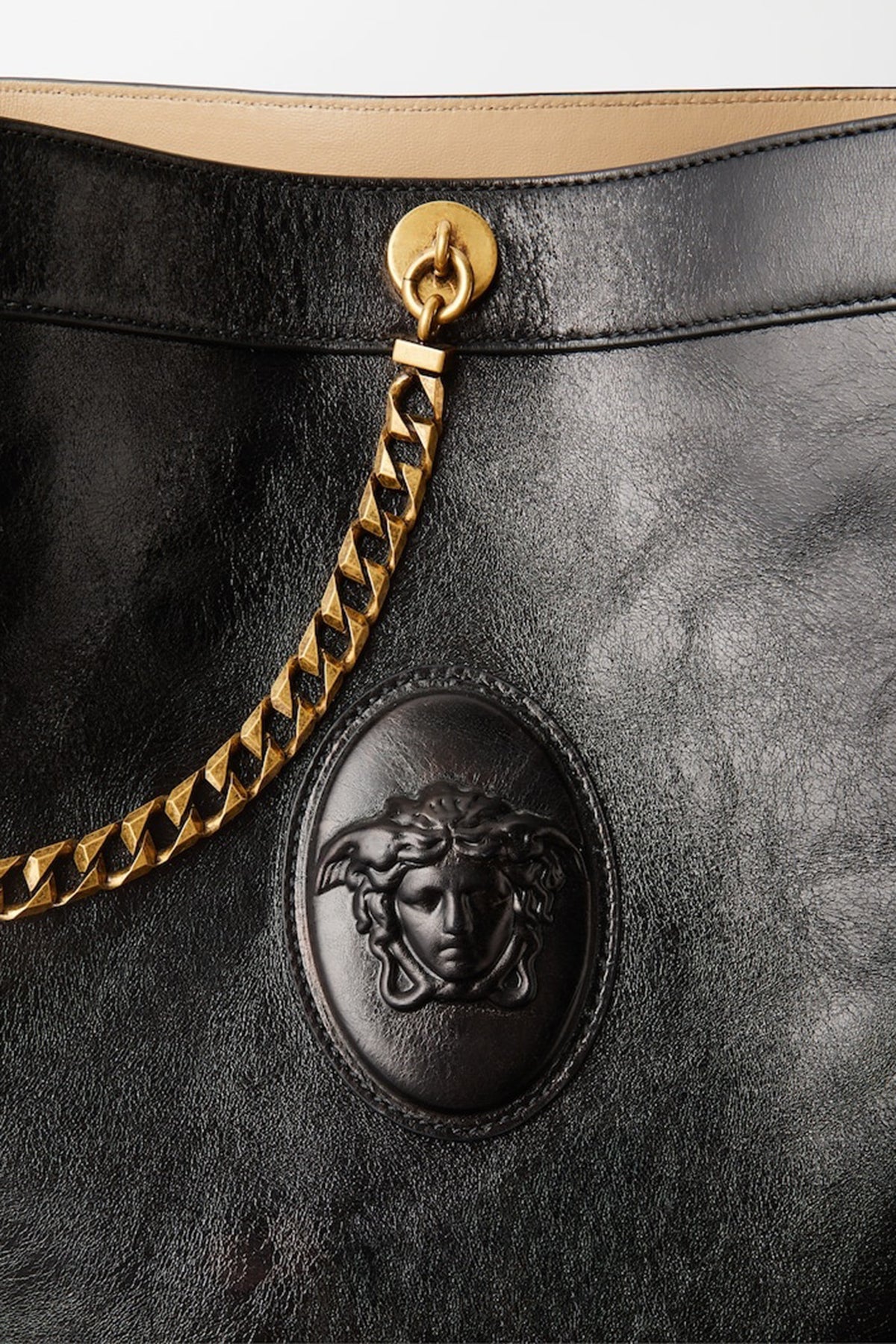 VERSACE | PIVOT SMALL BUCKET BAG - Image 4