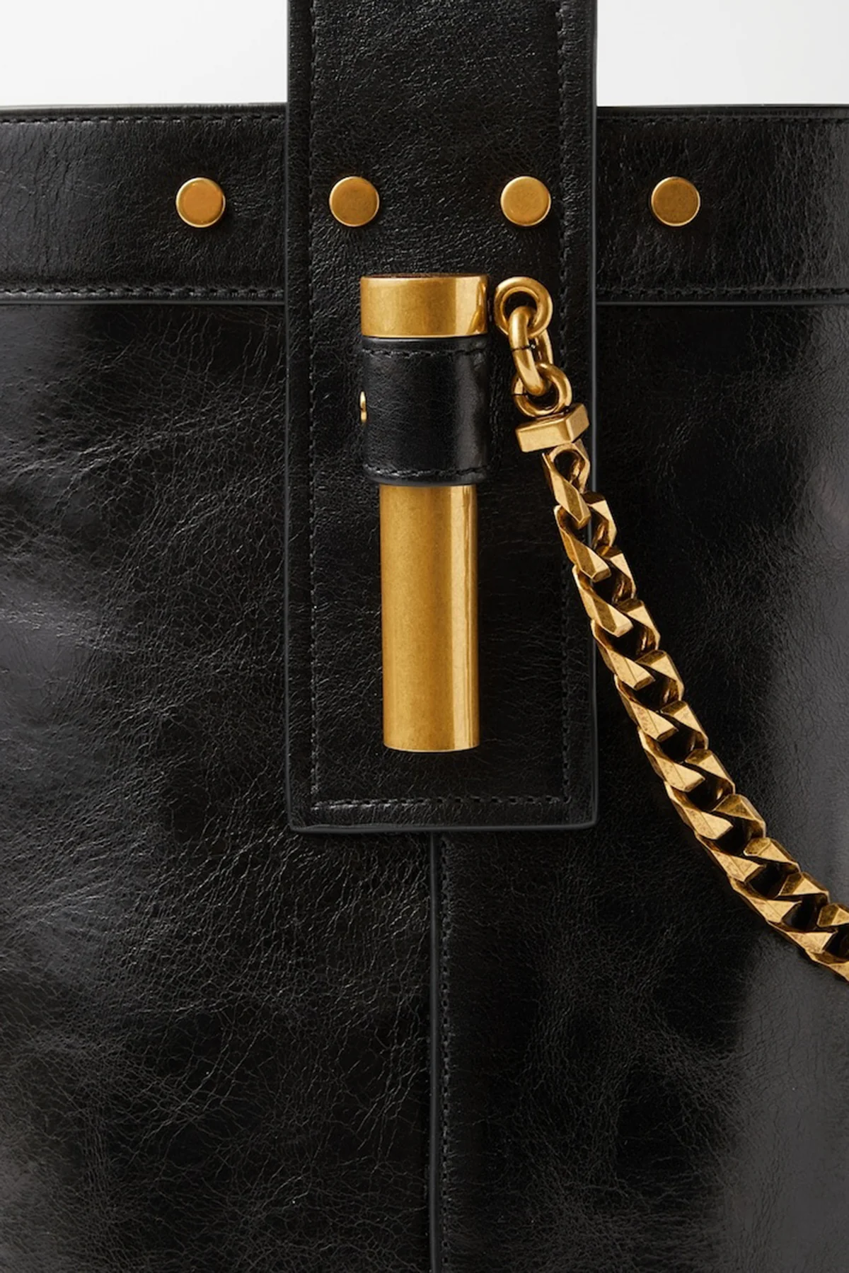 VERSACE | PIVOT SMALL BUCKET BAG - Image 8