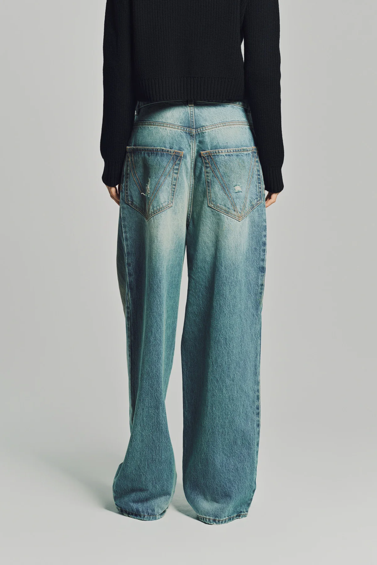 VETEMENTS | DISTRESSED BAGGY JEANS - Image 5
