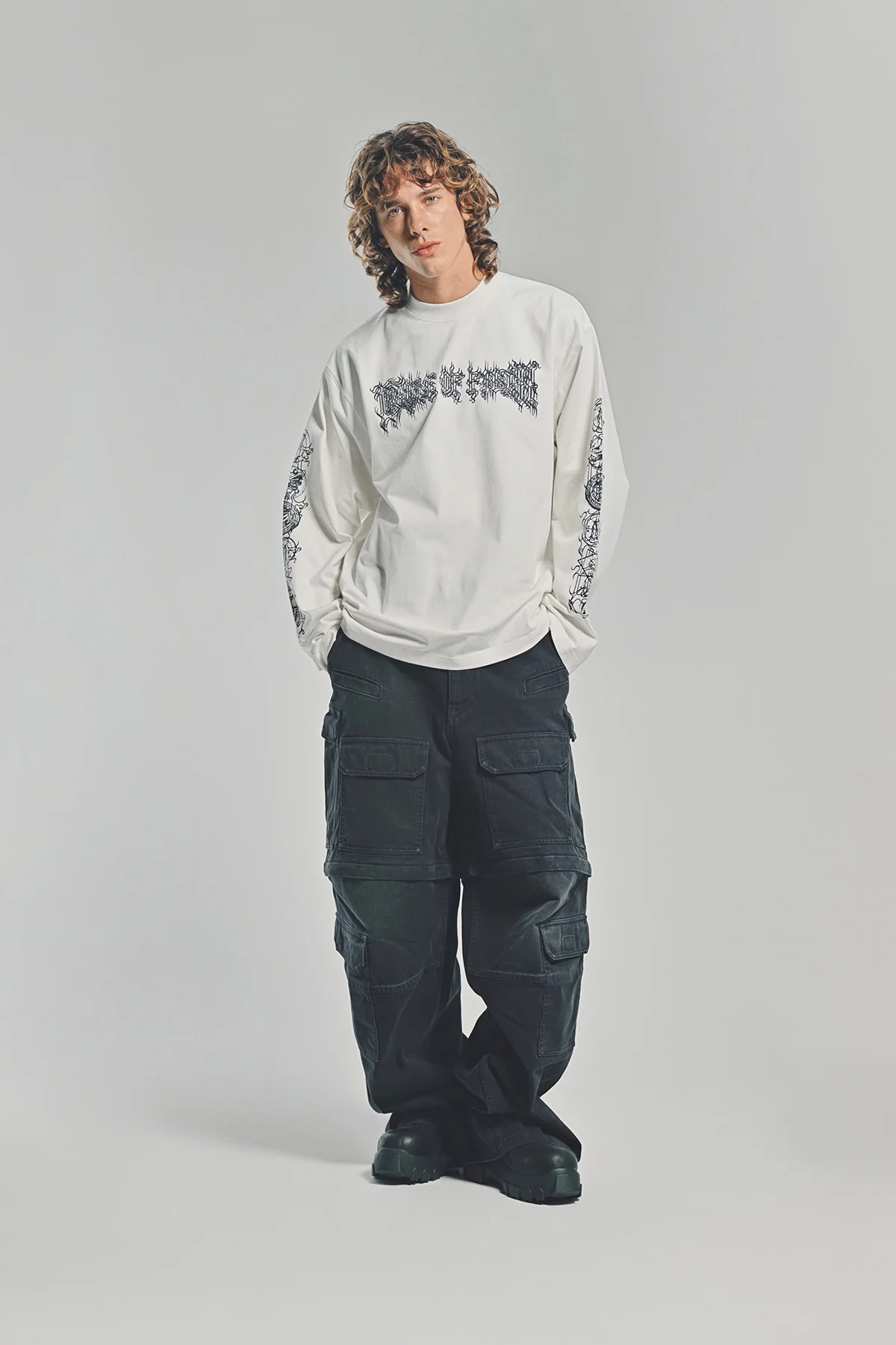 VETEMENTS | MONOGRAM CLASSIC LONG SLEEVE SHIRT