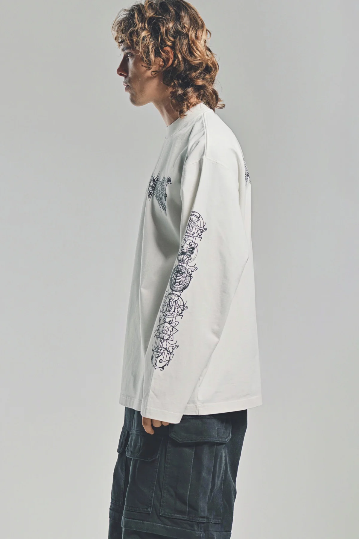 VETEMENTS | MONOGRAM CLASSIC LONG SLEEVE SHIRT - Image 3