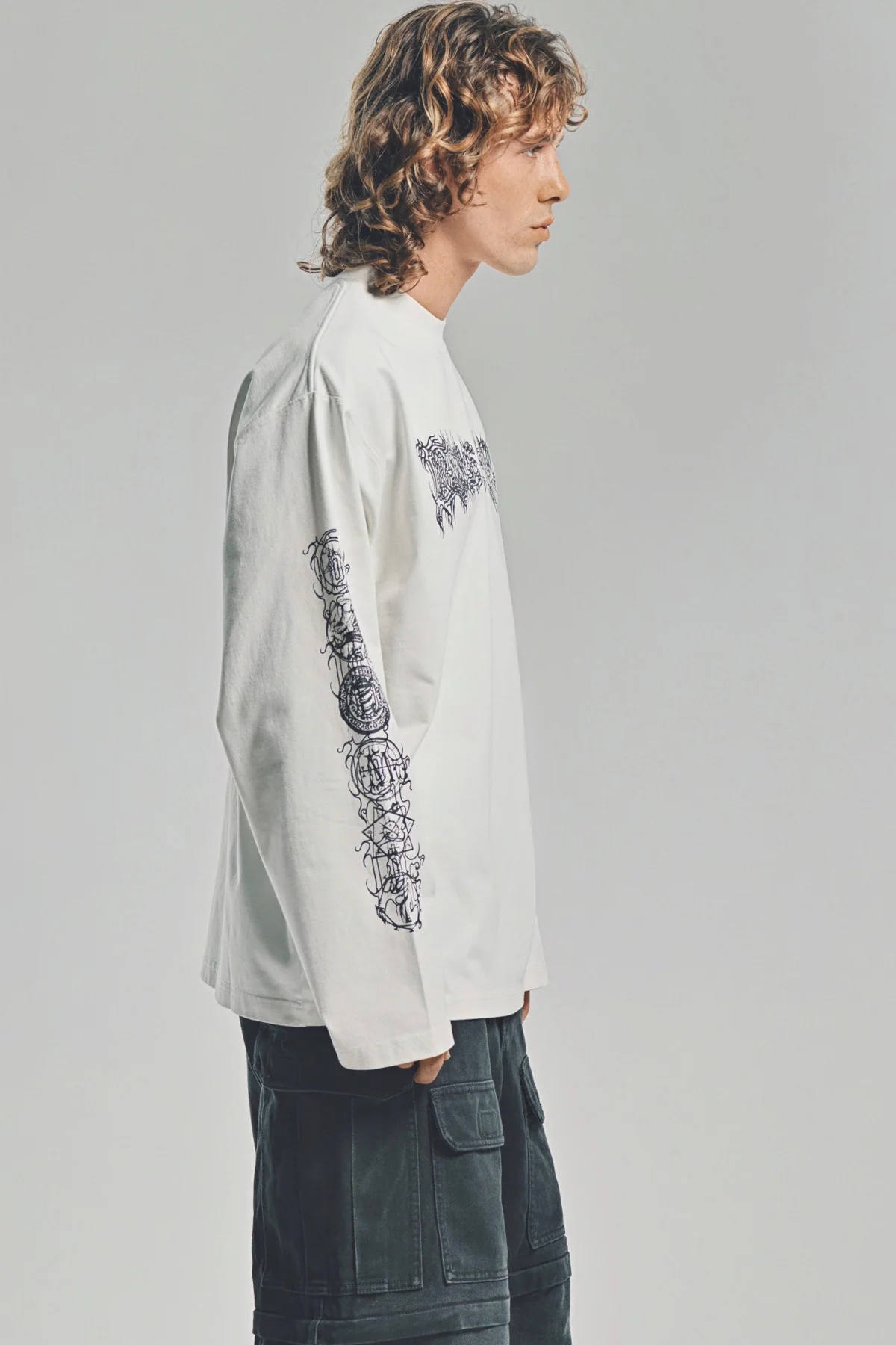 VETEMENTS | MONOGRAM CLASSIC LONG SLEEVE SHIRT - Image 5