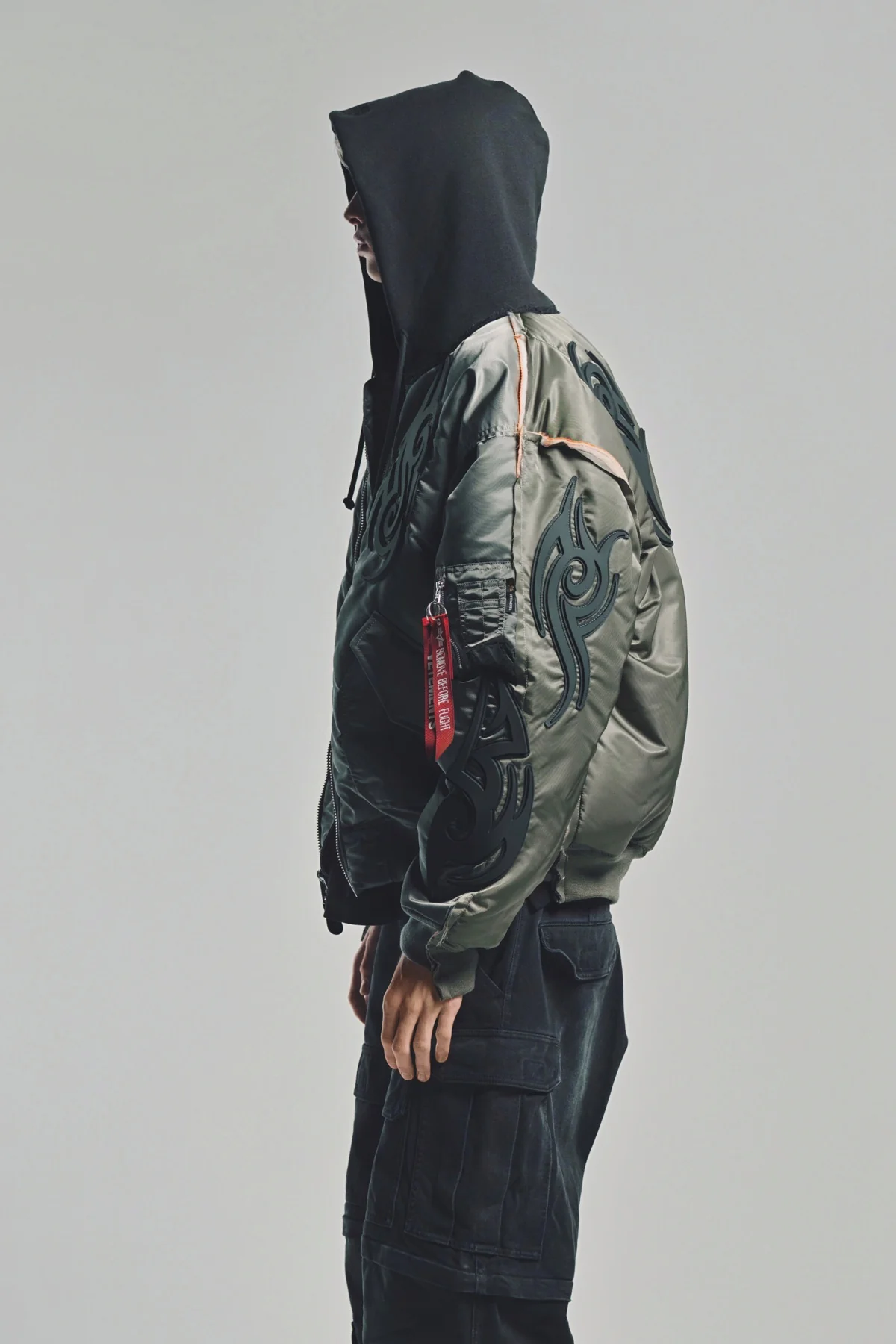 VETEMENTS | TRIBAL REWORK BOMBER JACKET - Image 3