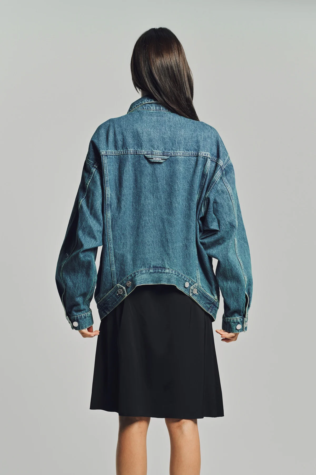 VETEMENTS | UPSIDE-DOWN DENIM JACKET - Image 5