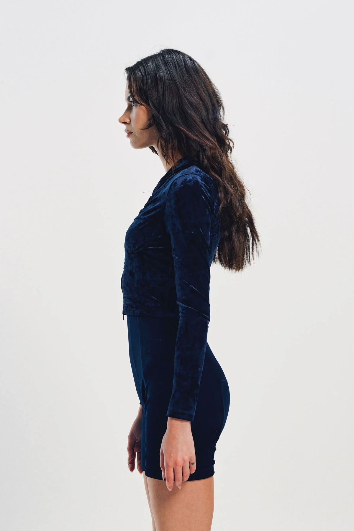 VETEMENTS | VELVET ZIP-UP HOODIE - Image 5