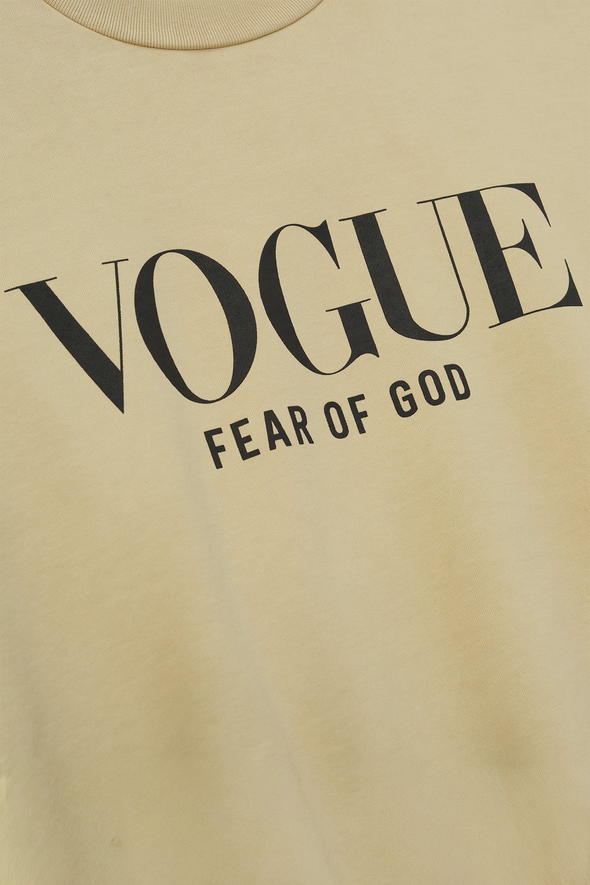 VOGUE X FEAR OF GOD | NEIGHBORHOOD CREWNECK - Image 3