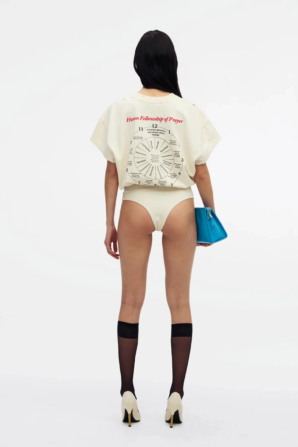 WILLY CHAVARRIA | KEEP PRAYING BITCHES BODYSUIT - Image 4