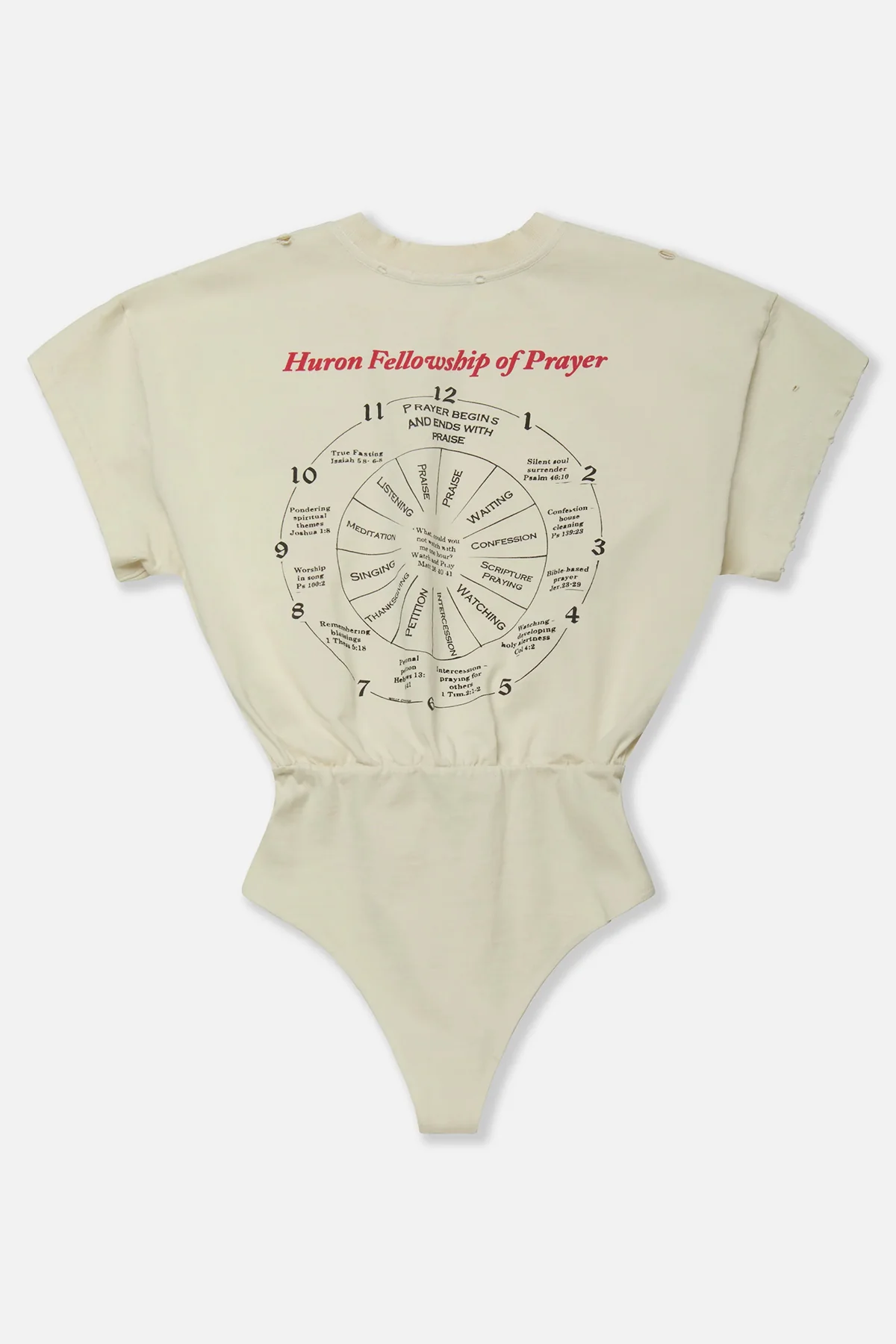 WILLY CHAVARRIA | KEEP PRAYING BITCHES BODYSUIT - Image 5