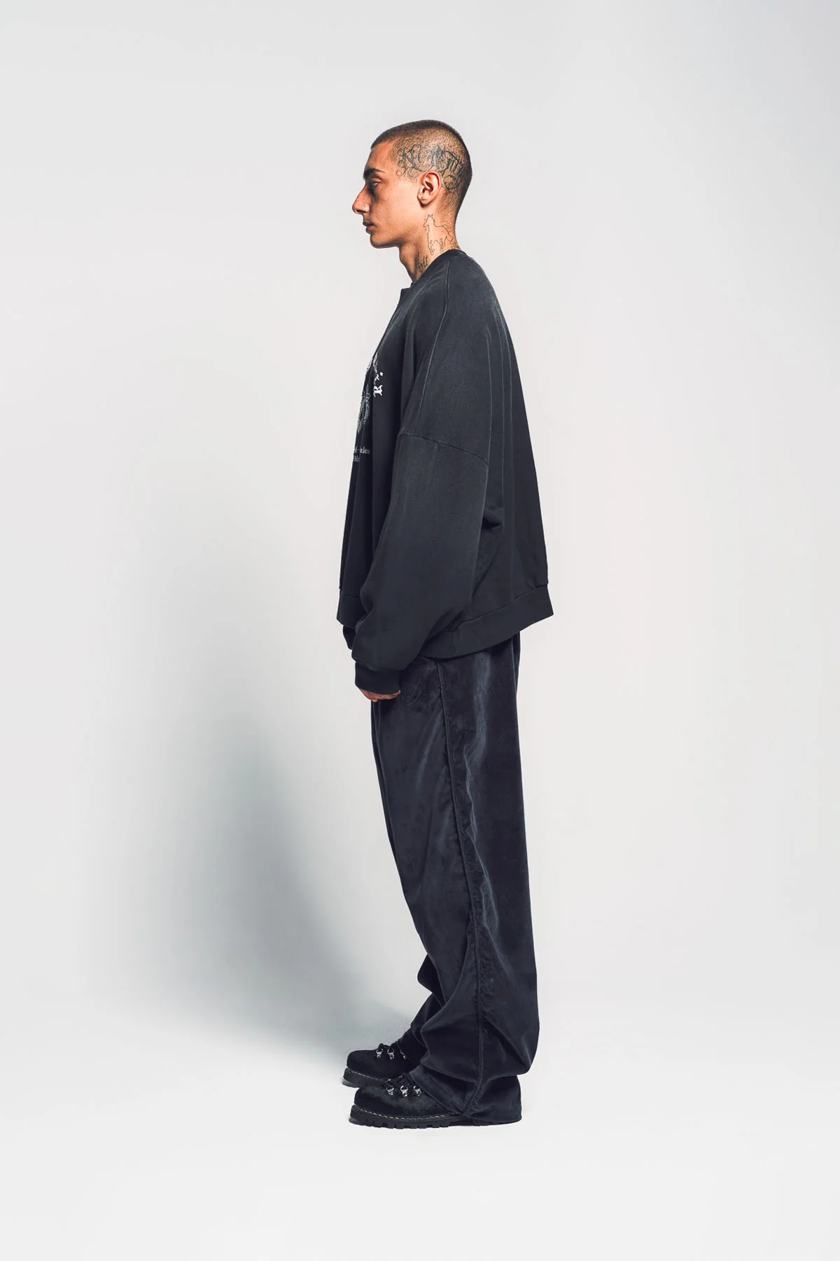 WILLY CHAVARRIA | MAXFIELD FINE FASHIONS HOOLIGAN CREWNECK - Image 3