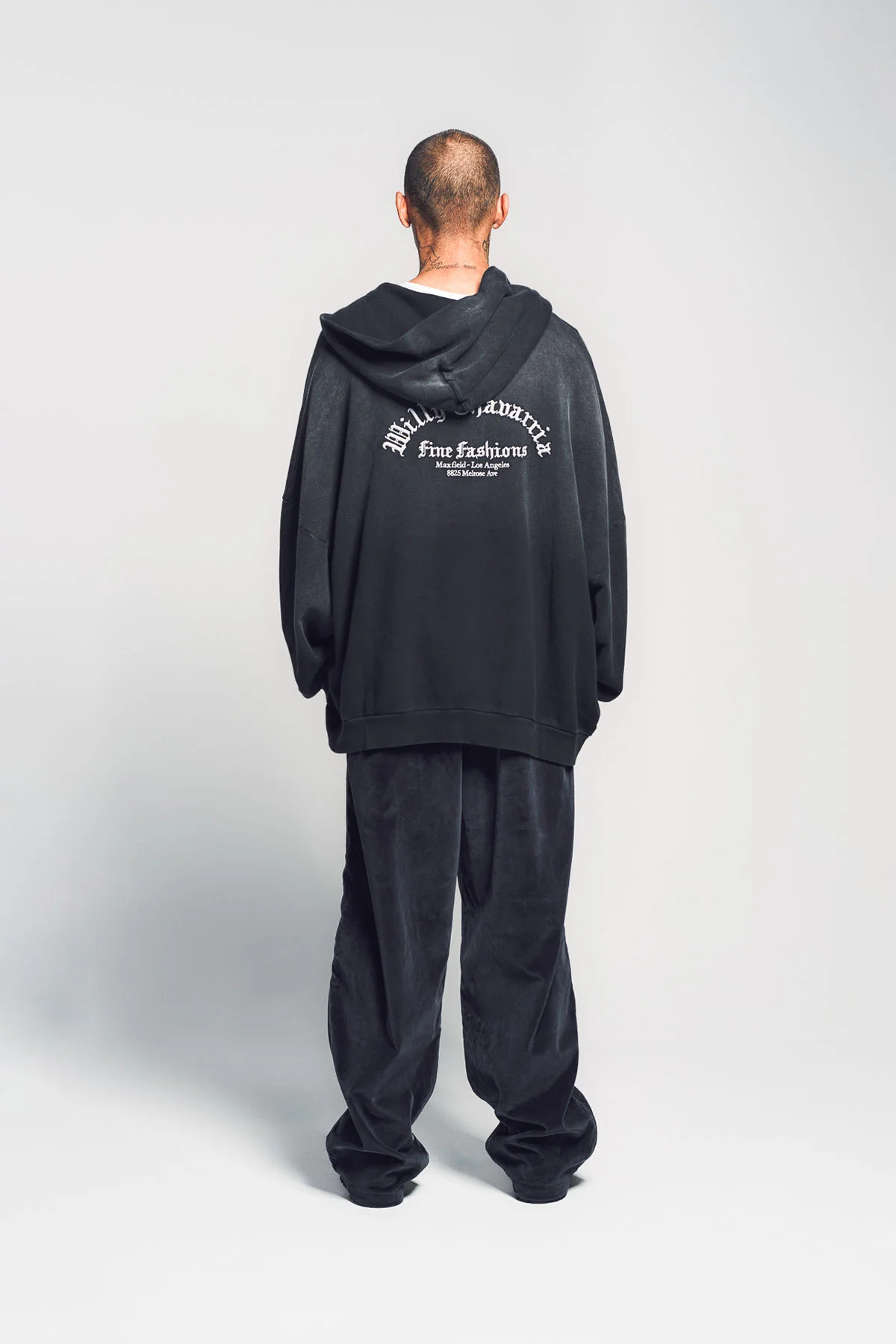 WILLY CHAVARRIA | MAXFIELD FINE FASHIONS HOOLIGAN ZIP-UP HOODIE - Image 4