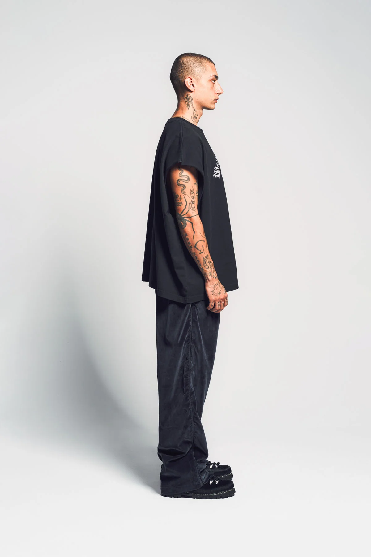 WILLY CHAVARRIA | MAXFIELD FINE FASHIONS MUSCLE BUFFALO TEE - Image 3