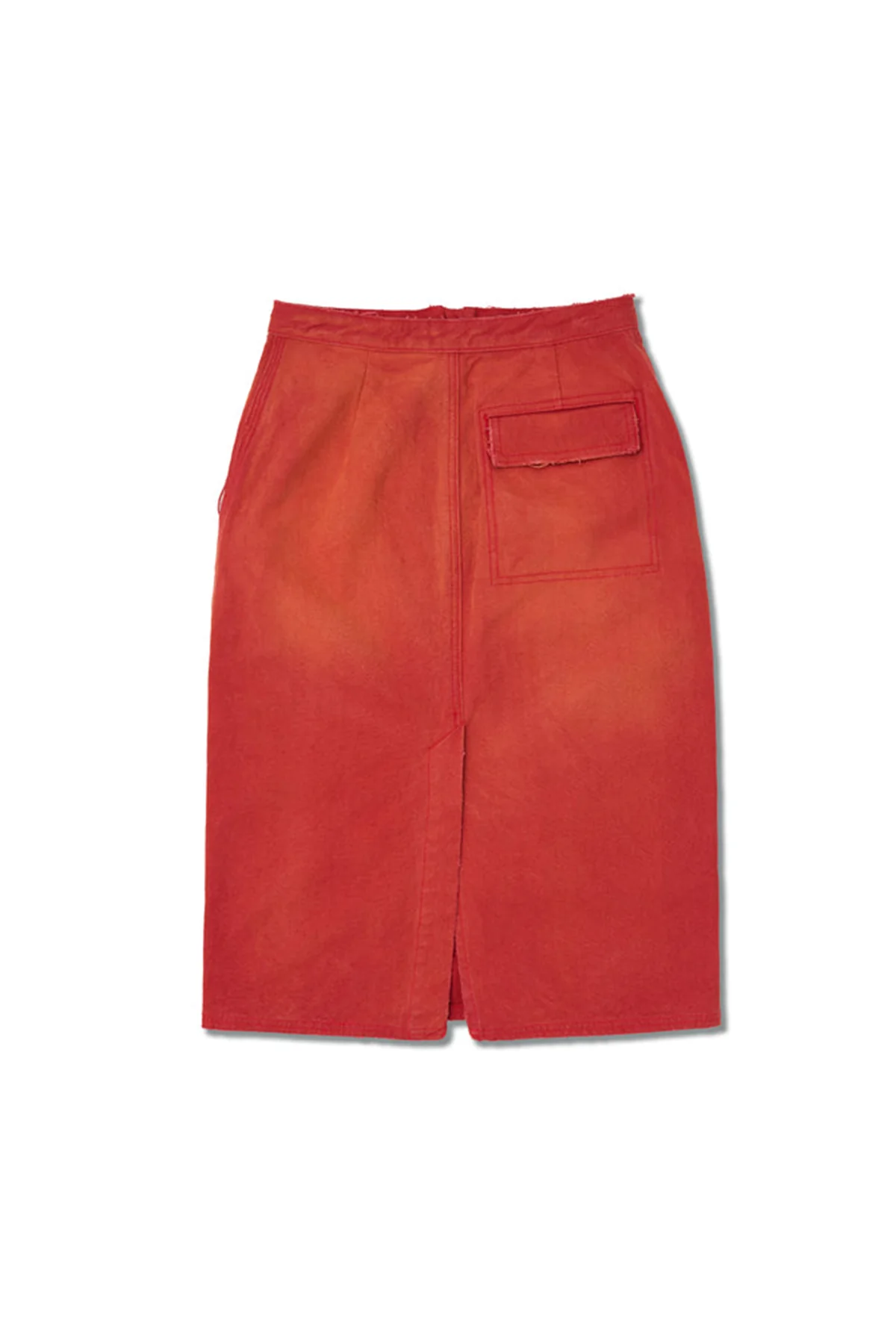 WILLY CHAVARRIA | WORKWEAR ZIPPED SKIRT - Image 2