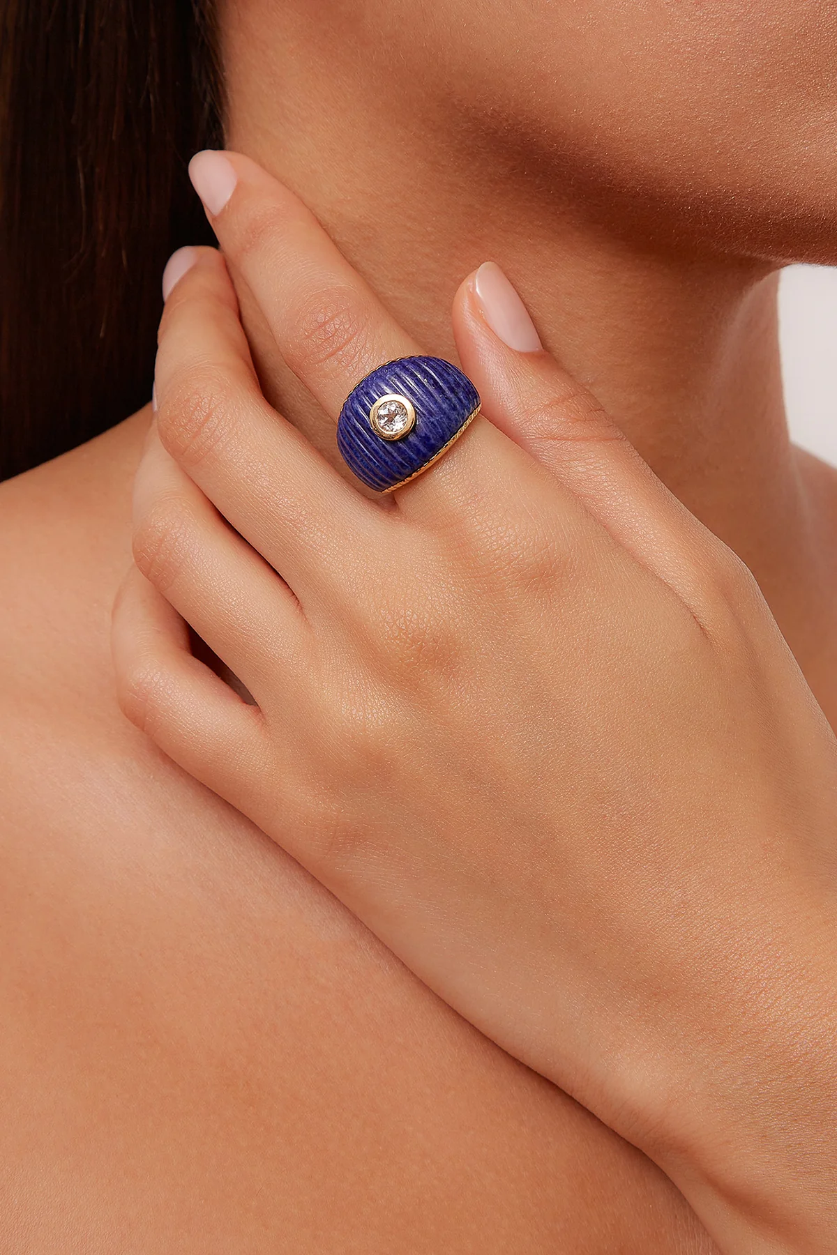 YVONNE LÉON | BERLINGOT LAPIS LAZULI RING - Image 2