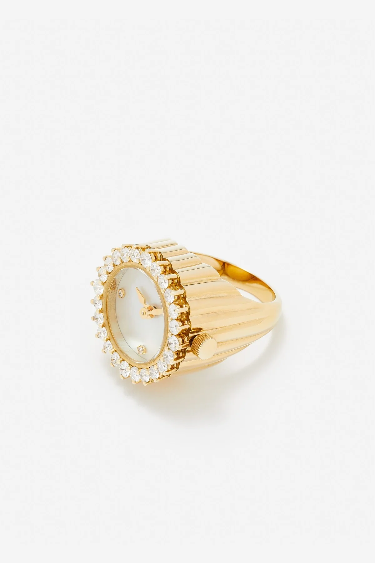 YVONNE LÉON | DIAMOND WATCH RING - Image 4