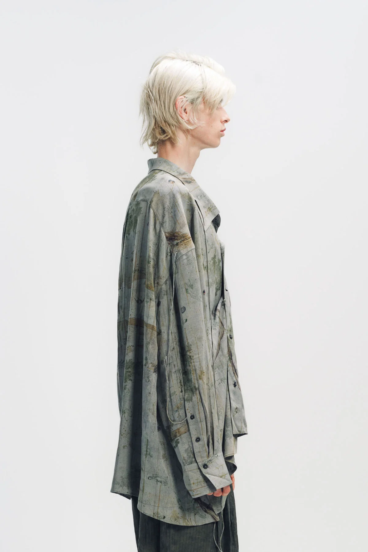 ZIGGY CHEN | DIGITAL PRINT ASYMMETRIC SHIRT - Image 5