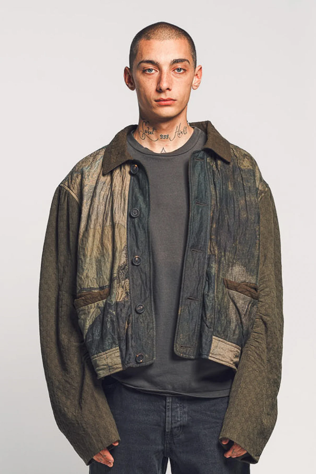 ZIGGY CHEN | HEAVY PATCHWORK JACKET - Image 2