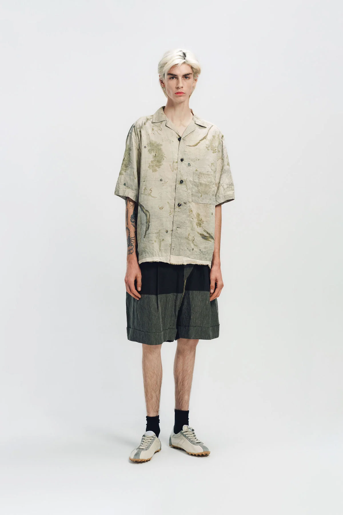 ZIGGY CHEN | HEAVY PATCHWORK SHORTS
