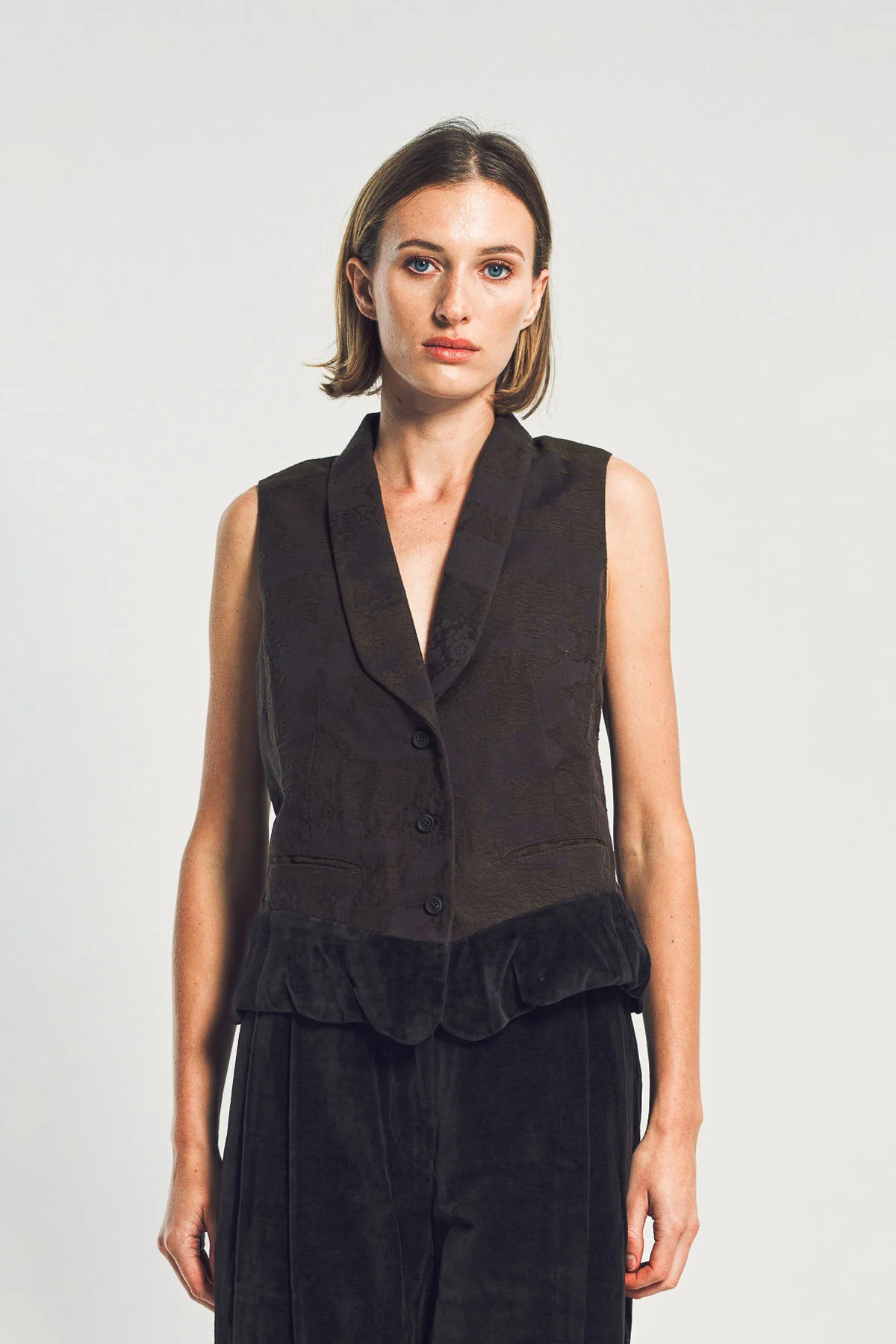ZIGGY CHEN | PATCHWORK VEST - Image 2